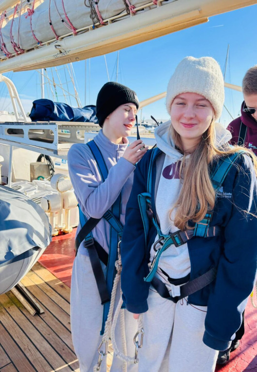 Uczniowie Kolberga na Pogorii