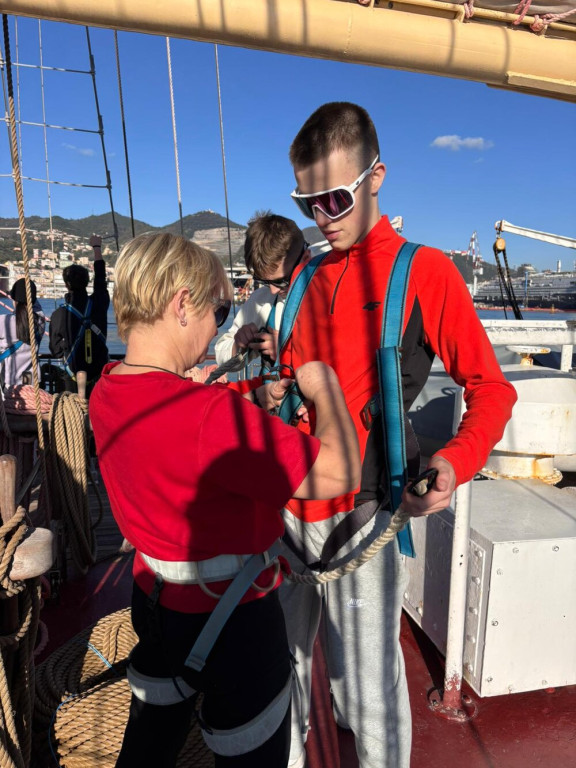 Uczniowie Kolberga na Pogorii