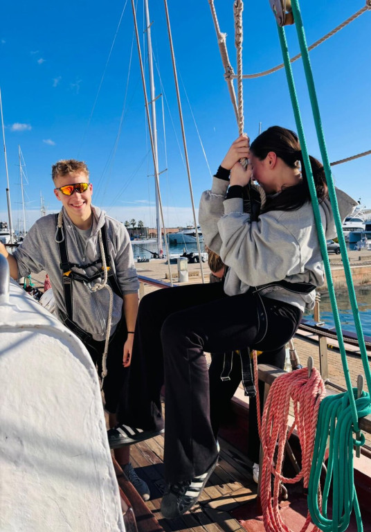 Uczniowie Kolberga na Pogorii