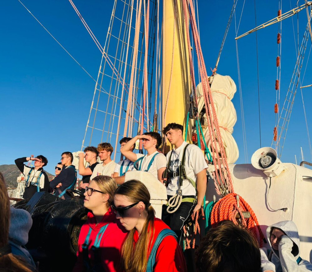 Uczniowie Kolberga na Pogorii