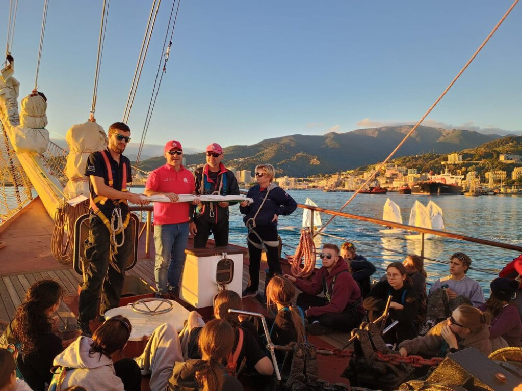 Uczniowie Kolberga na Pogorii