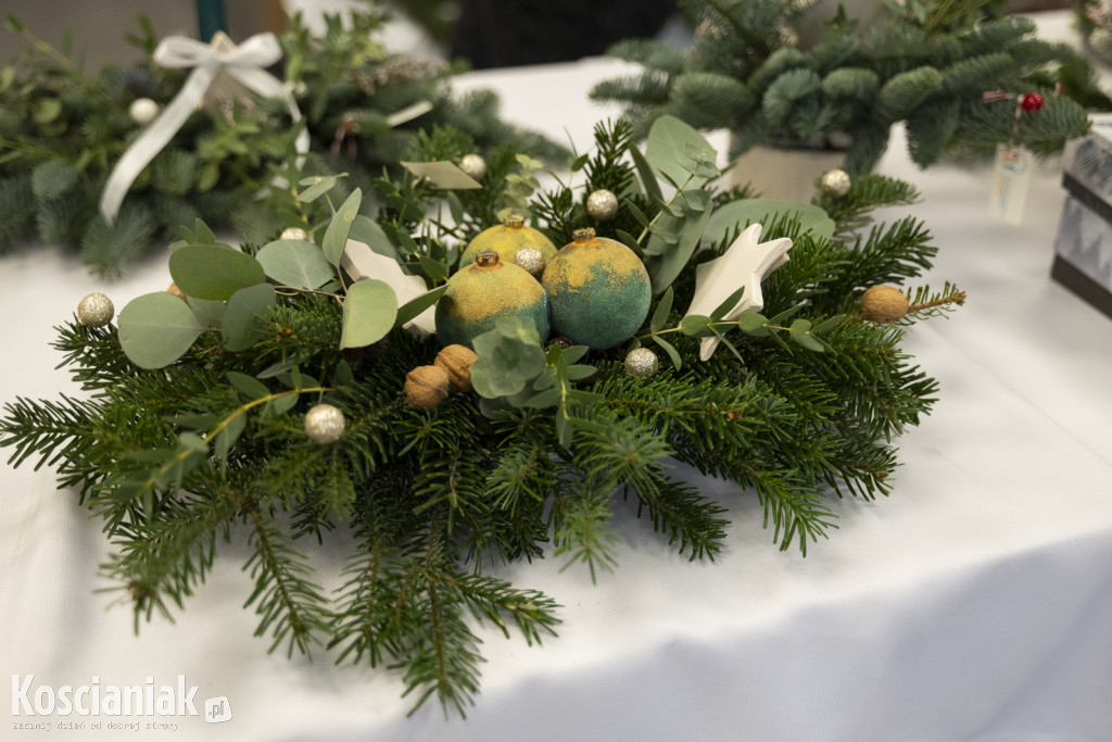 Rękodzieło bożonarodzeniowe w Domu Samopomocy