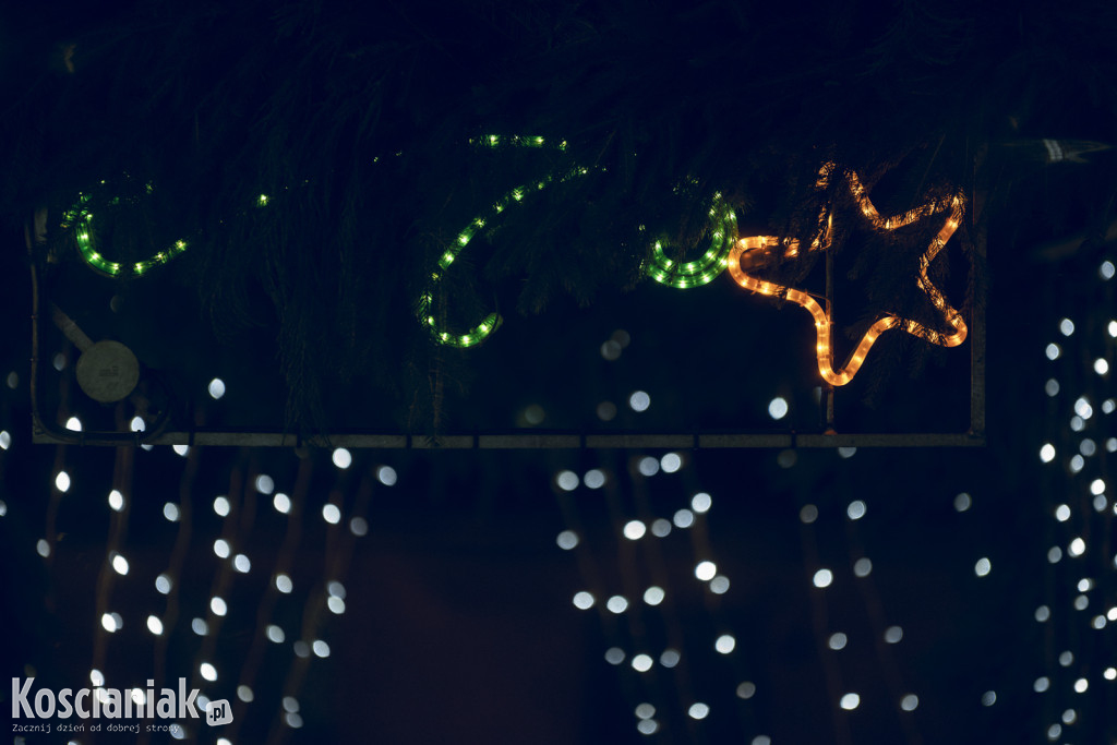 Świąteczne iluminacje w Śmiglu