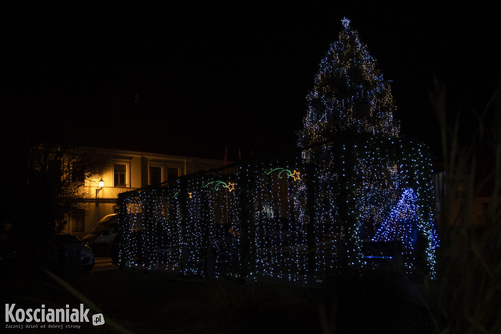 Świąteczne iluminacje w Śmiglu