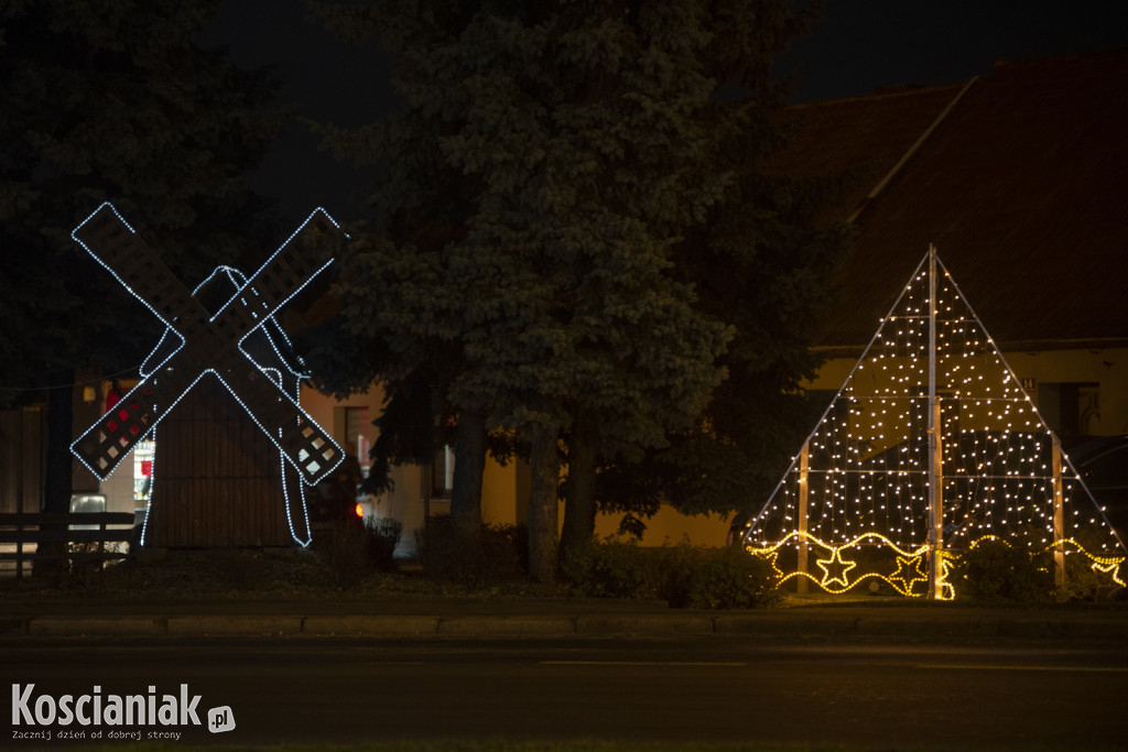 Świąteczne iluminacje w Śmiglu