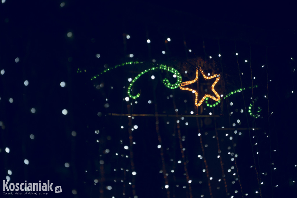 Świąteczne iluminacje w Śmiglu