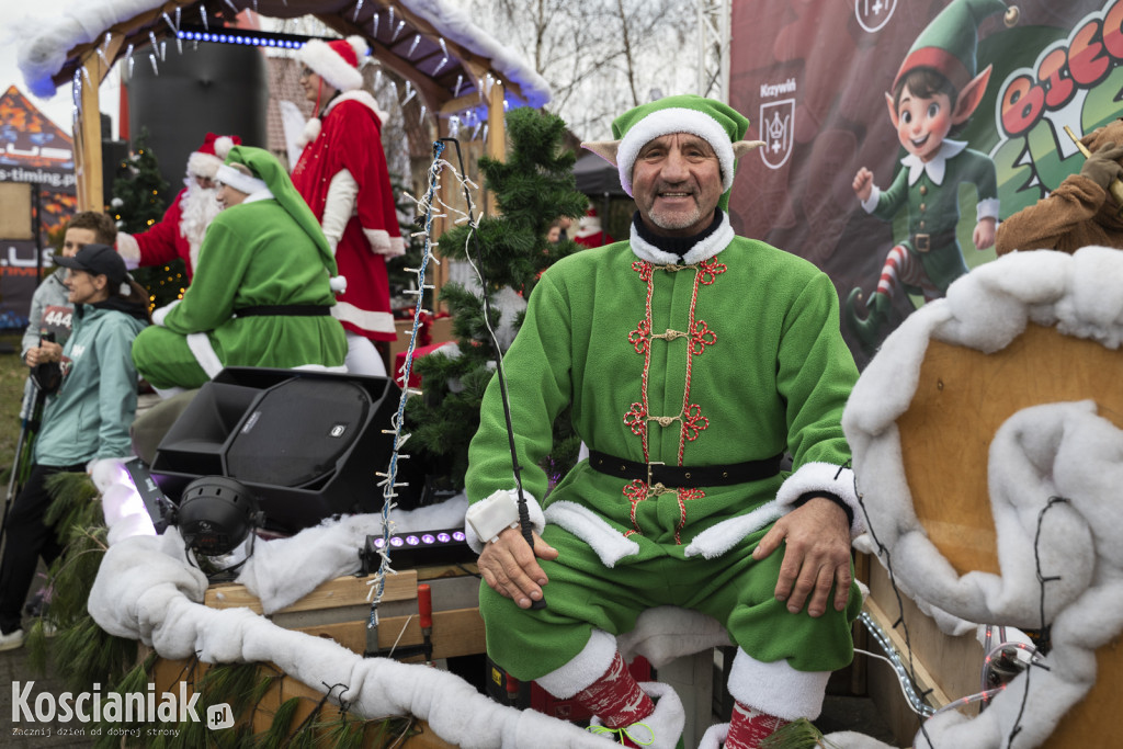 Bieg Elfa w Pogoni za Mikołajem w Krzywiniu