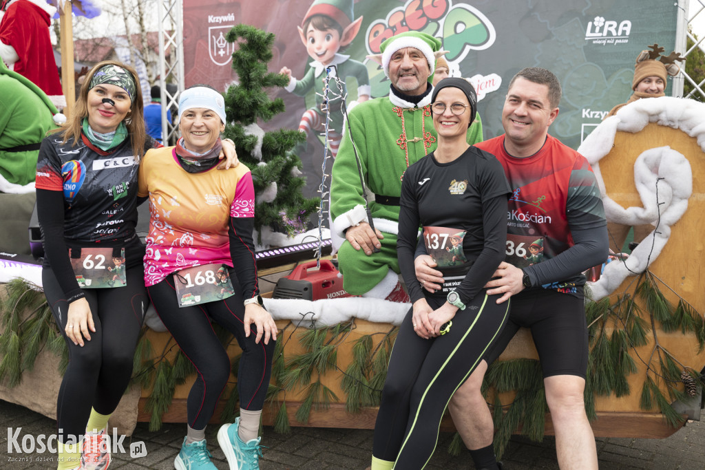 Bieg Elfa w Pogoni za Mikołajem w Krzywiniu
