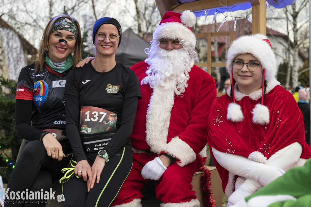 Bieg Elfa w Pogoni za Mikołajem w Krzywiniu