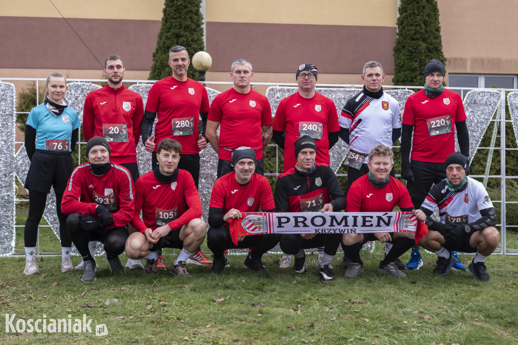 Bieg Elfa w Pogoni za Mikołajem w Krzywiniu