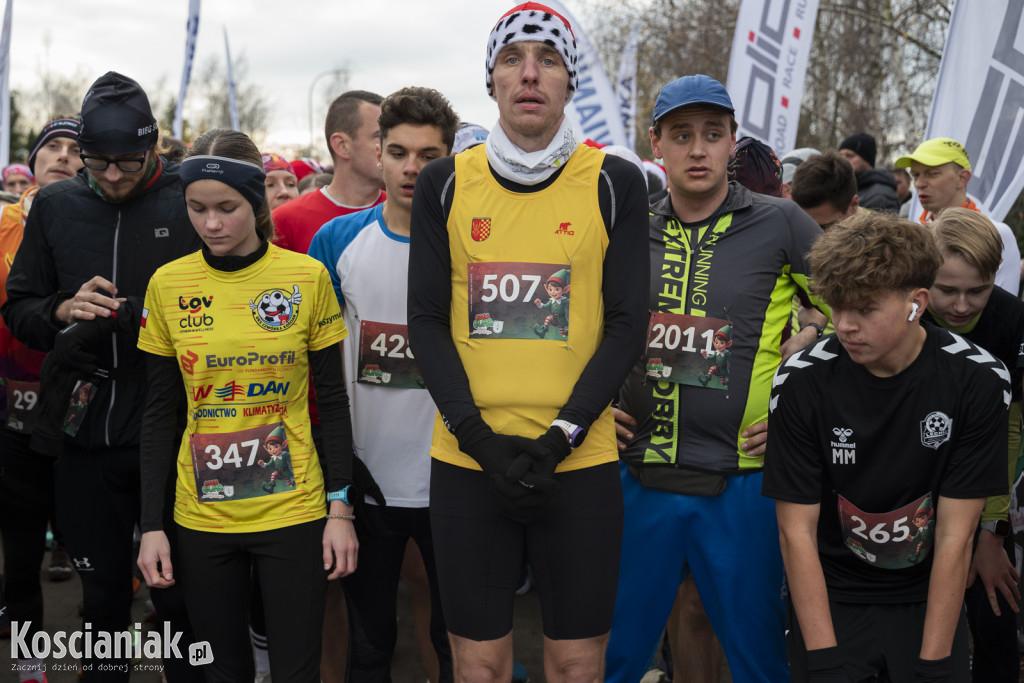 Bieg Elfa w Pogoni za Mikołajem w Krzywiniu