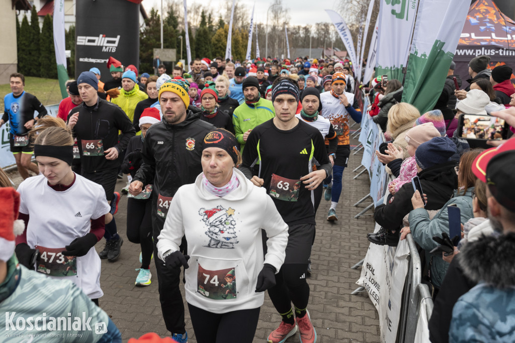 Bieg Elfa w Pogoni za Mikołajem w Krzywiniu