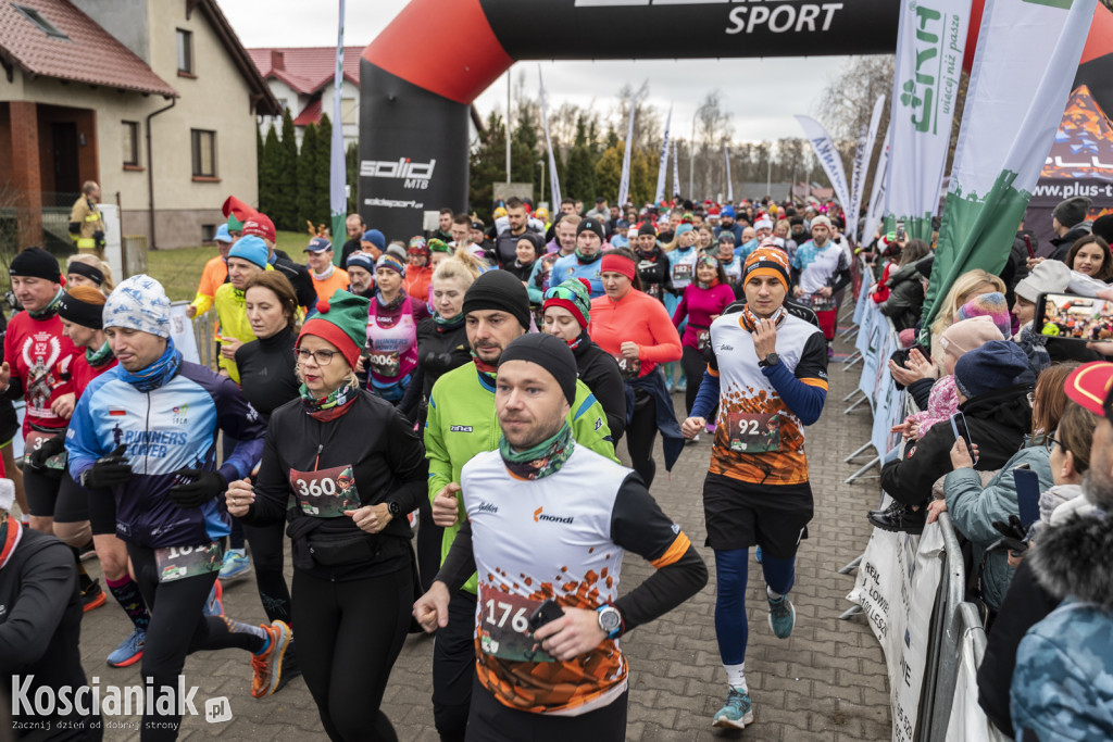 Bieg Elfa w Pogoni za Mikołajem w Krzywiniu