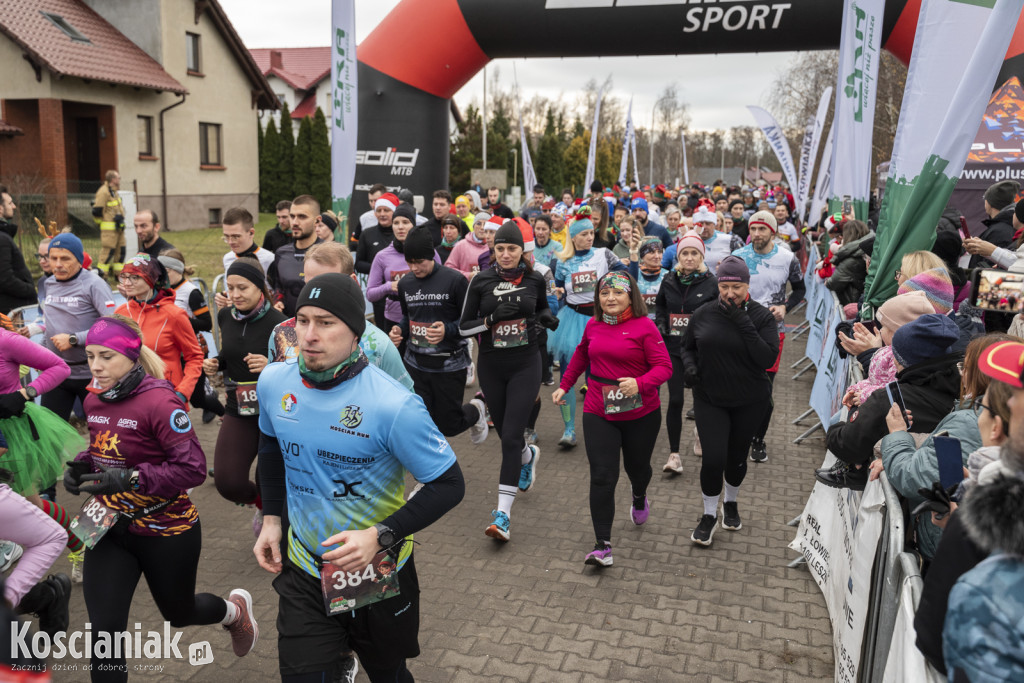 Bieg Elfa w Pogoni za Mikołajem w Krzywiniu