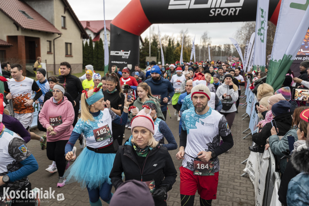 Bieg Elfa w Pogoni za Mikołajem w Krzywiniu