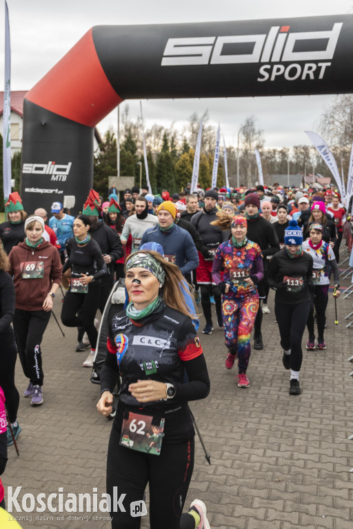 Bieg Elfa w Pogoni za Mikołajem w Krzywiniu