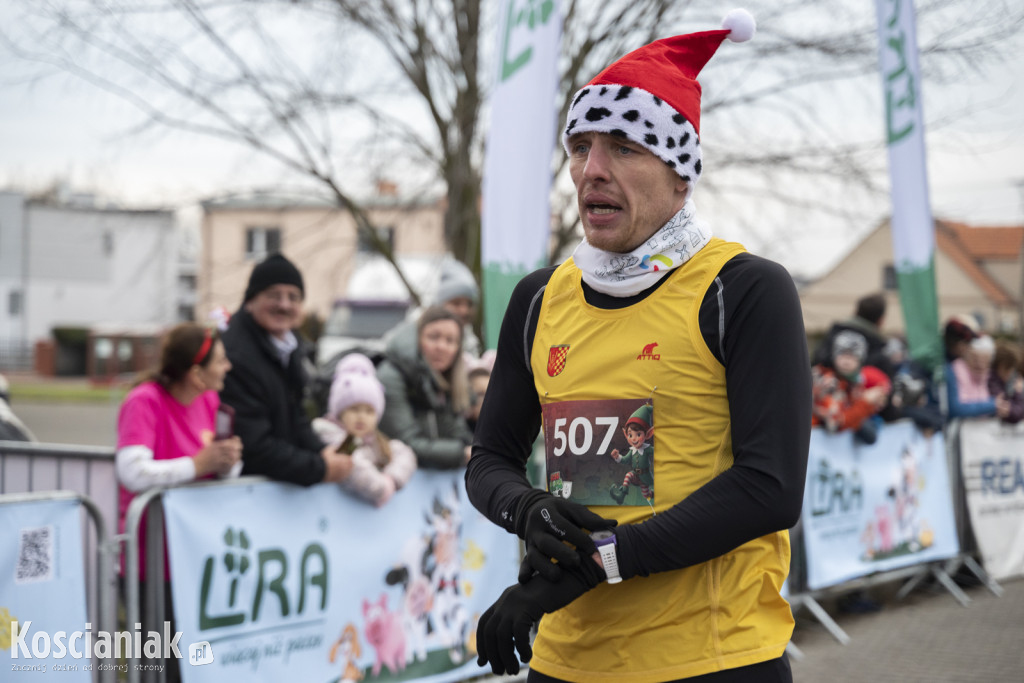 Bieg Elfa w Pogoni za Mikołajem w Krzywiniu