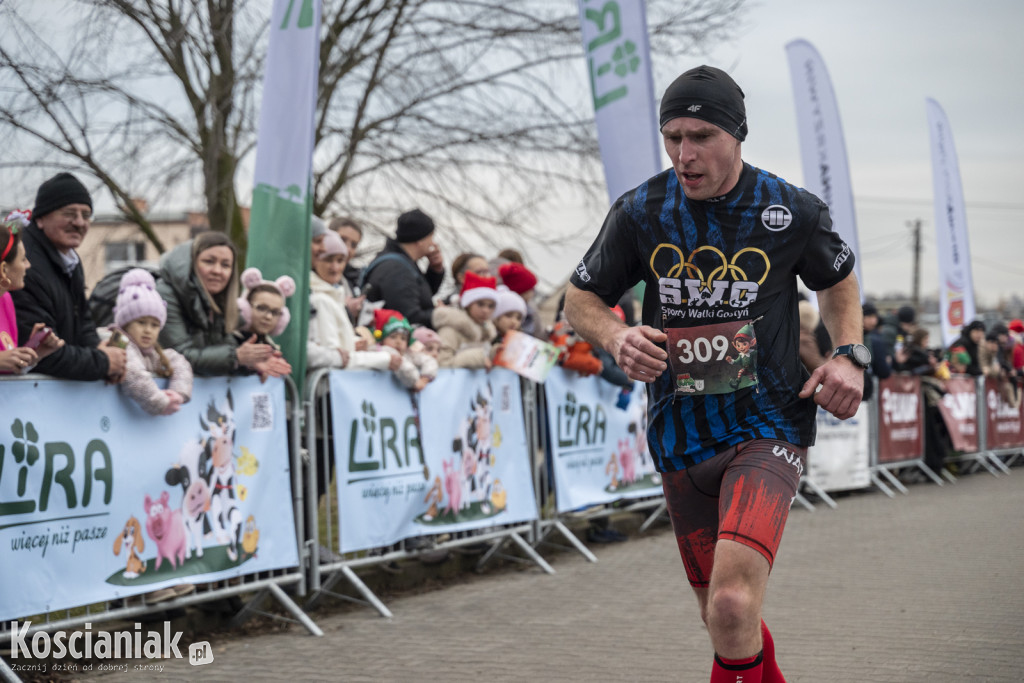 Bieg Elfa w Pogoni za Mikołajem w Krzywiniu