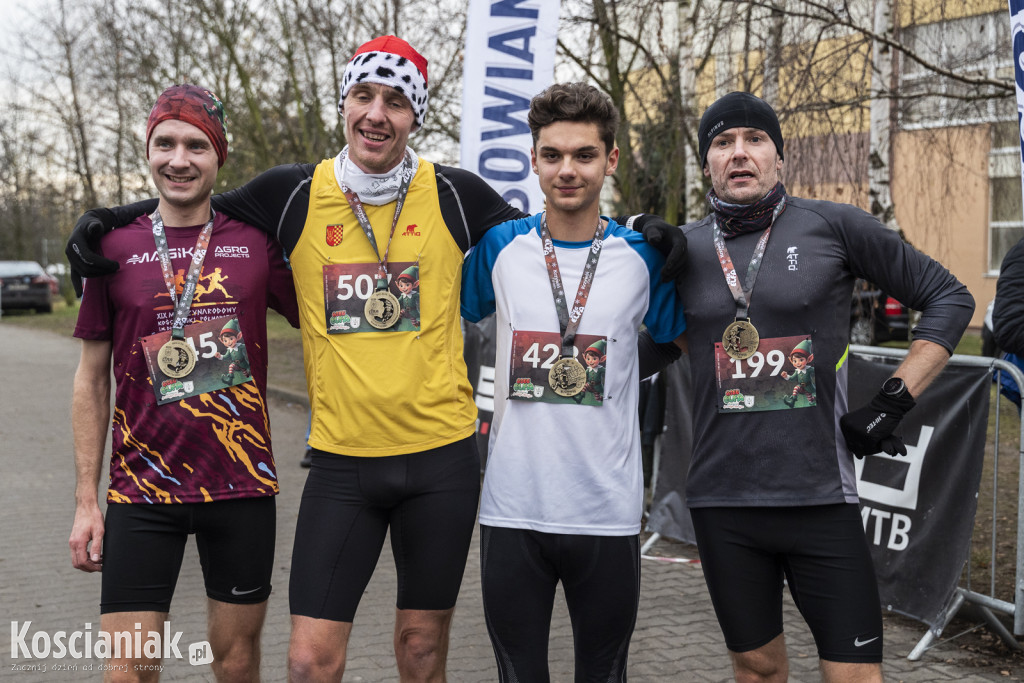 Bieg Elfa w Pogoni za Mikołajem w Krzywiniu