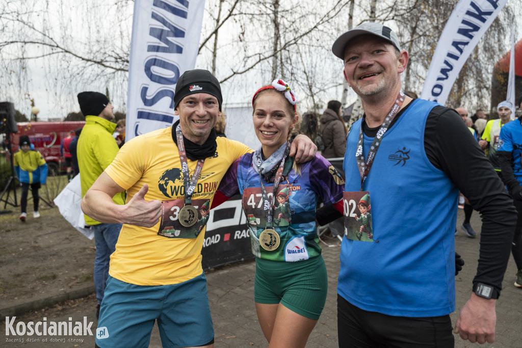 Bieg Elfa w Pogoni za Mikołajem w Krzywiniu