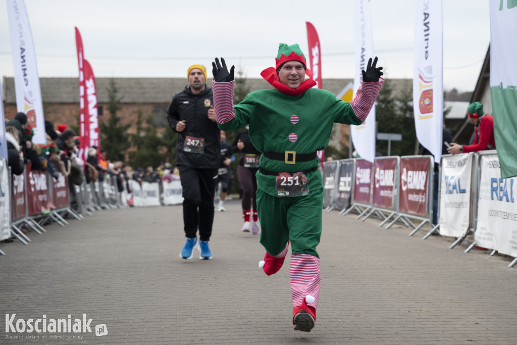 Bieg Elfa w Pogoni za Mikołajem w Krzywiniu