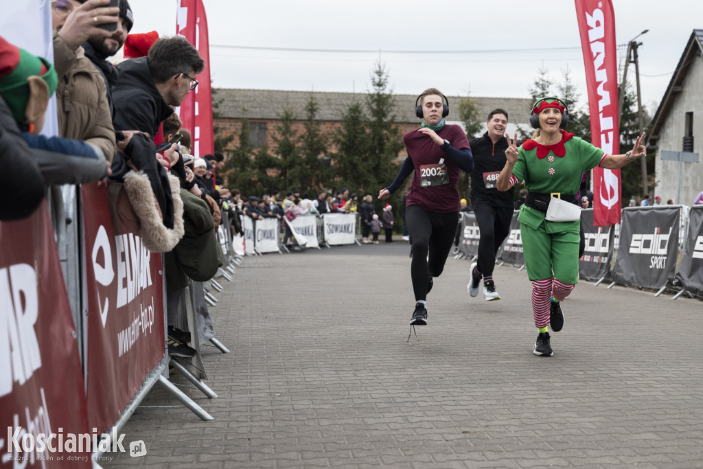 Bieg Elfa w Pogoni za Mikołajem w Krzywiniu