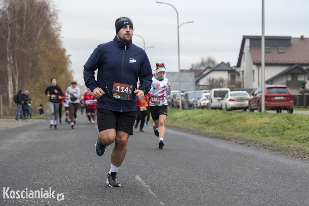 Bieg Elfa w Pogoni za Mikołajem w Krzywiniu