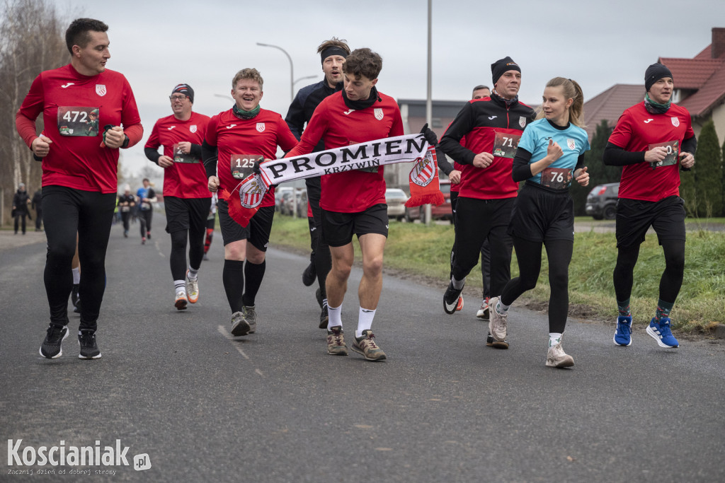 Bieg Elfa w Pogoni za Mikołajem w Krzywiniu