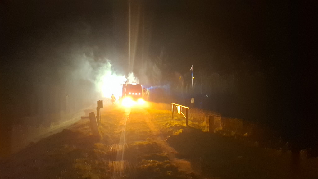 Pożar budynku na Łąkowej w Kościanie