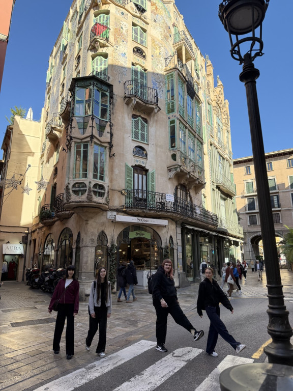 Wyjazd na Majorkę śladami Chopina uczennic Czwórki