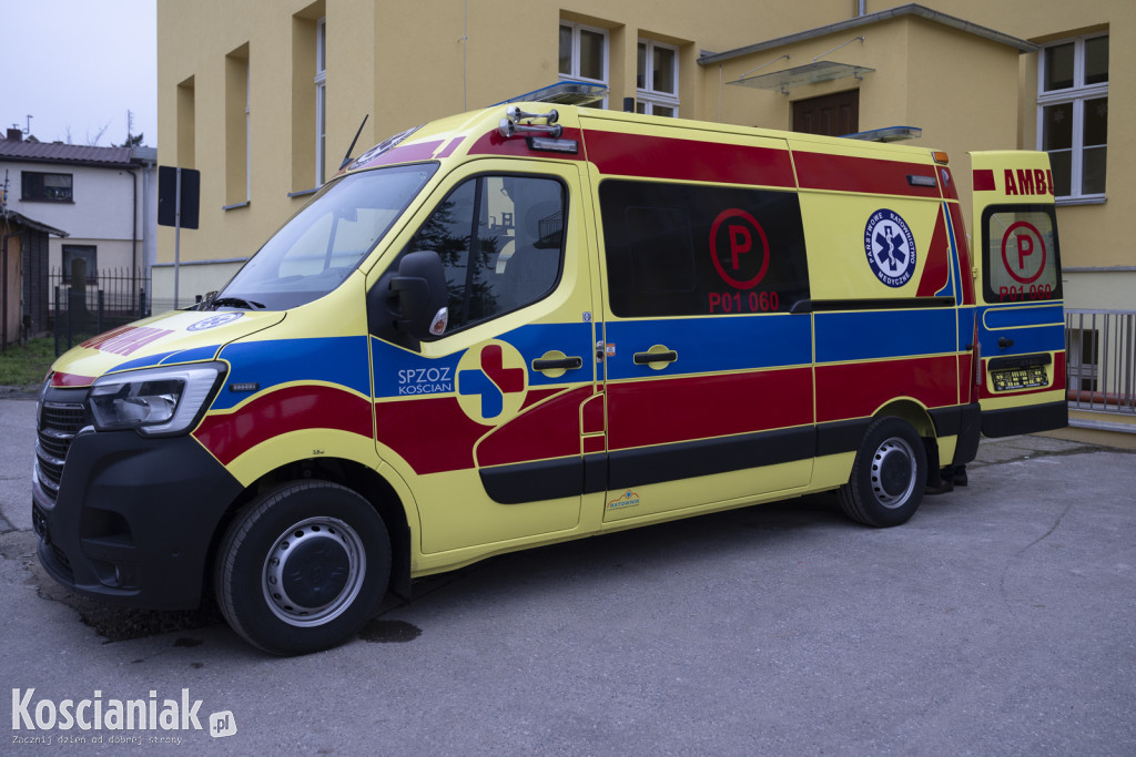 Nowa karetka dla kościańskiego szpitala!