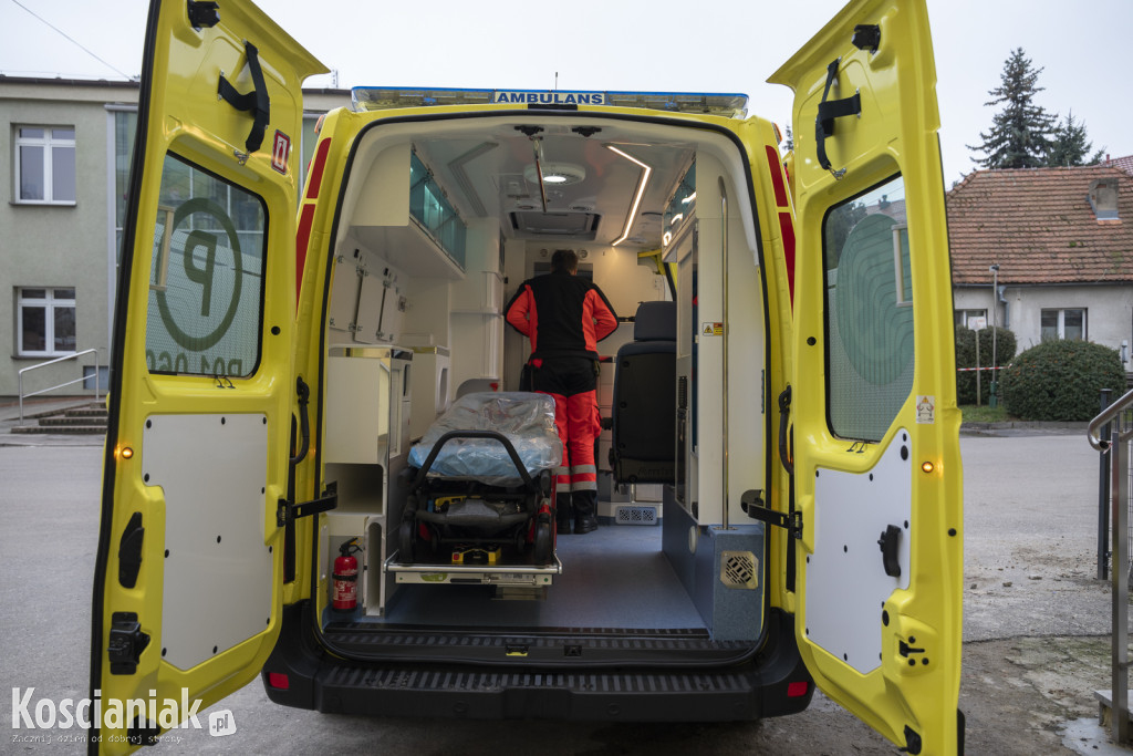 Nowa karetka dla kościańskiego szpitala!