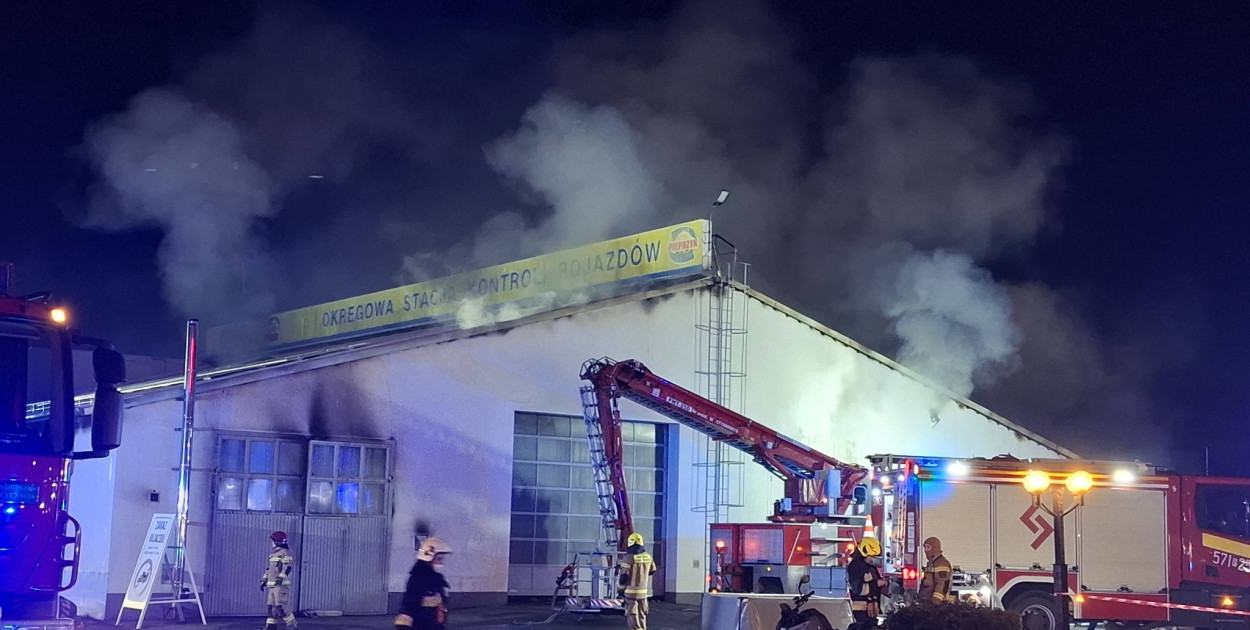 Ogromny pożar w Rawiczu