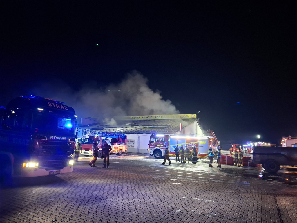 Ogromny pożar w Rawiczu