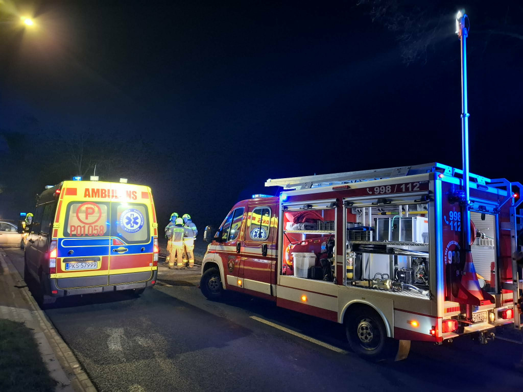 Groźny wypadek w Czempiniu