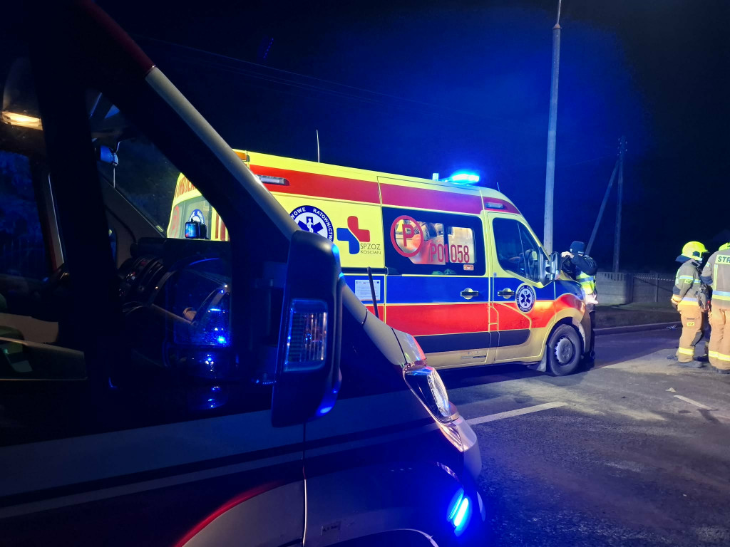 Groźny wypadek w Czempiniu