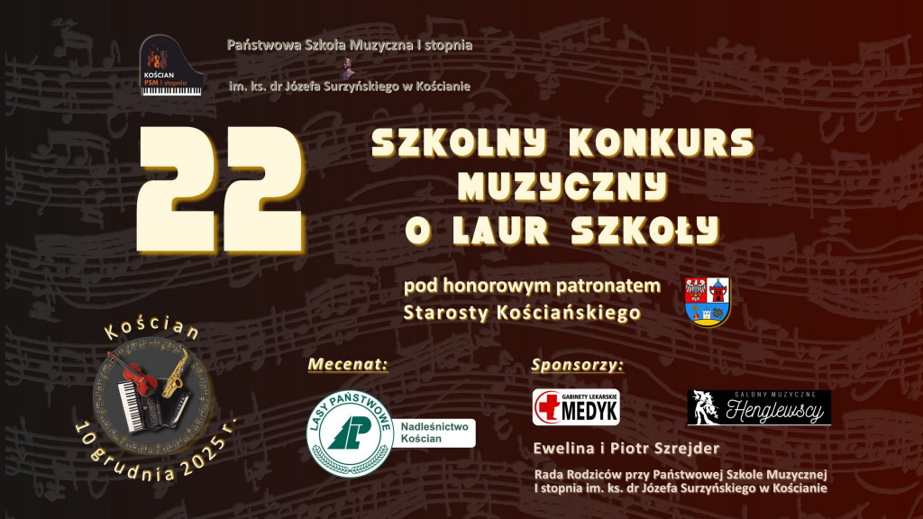 Konkurs Szkoły Muzycznej o „Laur Szkoły”