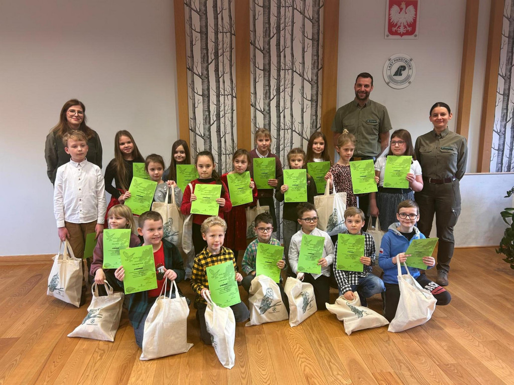 Wręczono nagrody w konkursie „Leśny krąg życia”