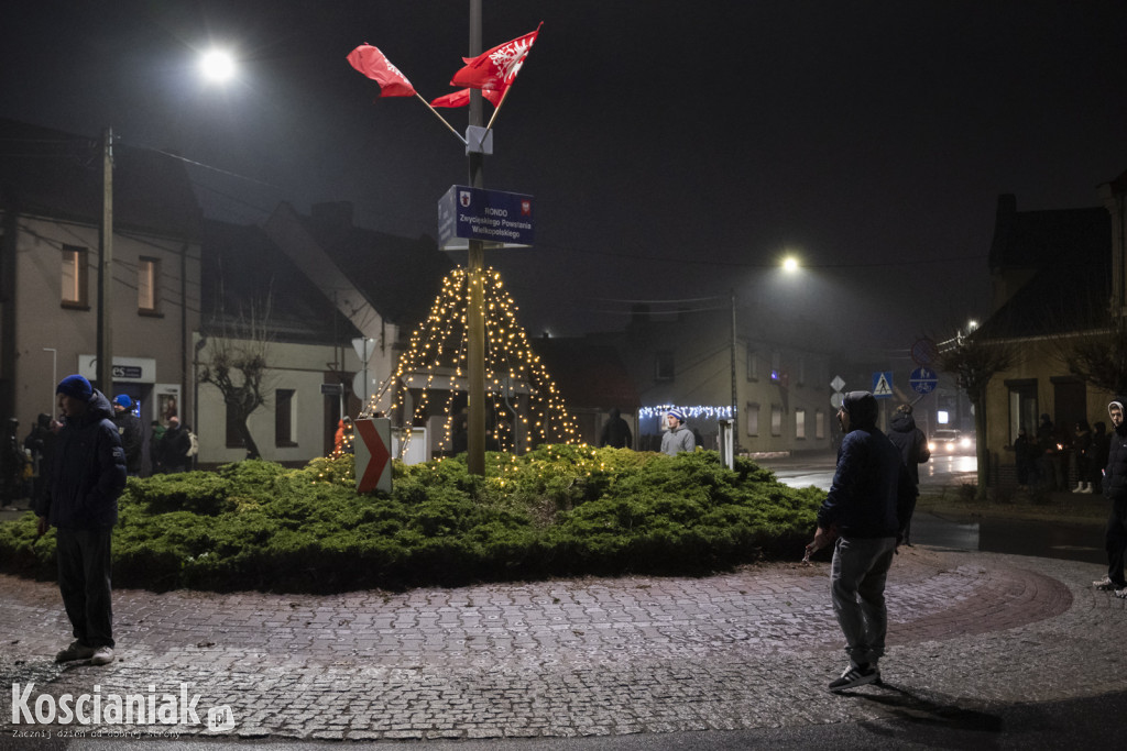 Race na rondzie Powstania Wielkopolskiego