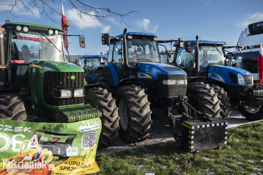 Protest rolników w Jerce