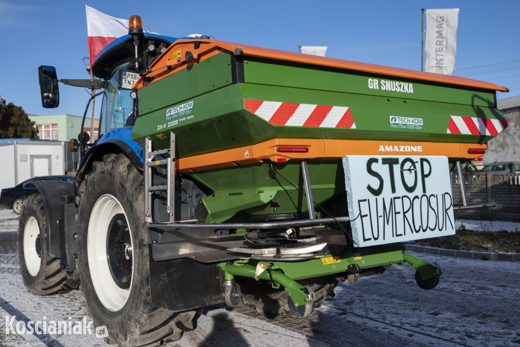 Protest rolników w Jerce