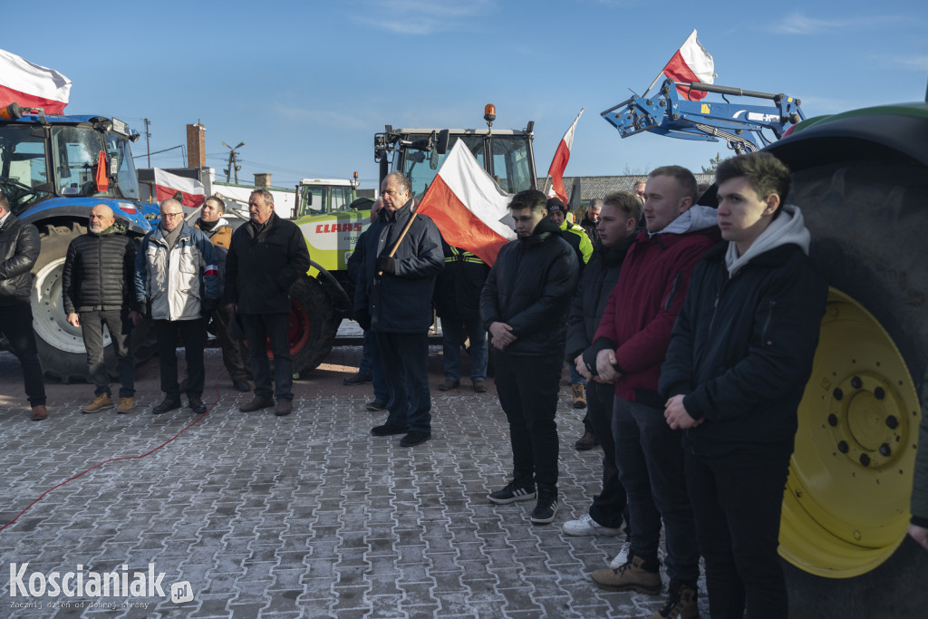 Protest rolników w Jerce