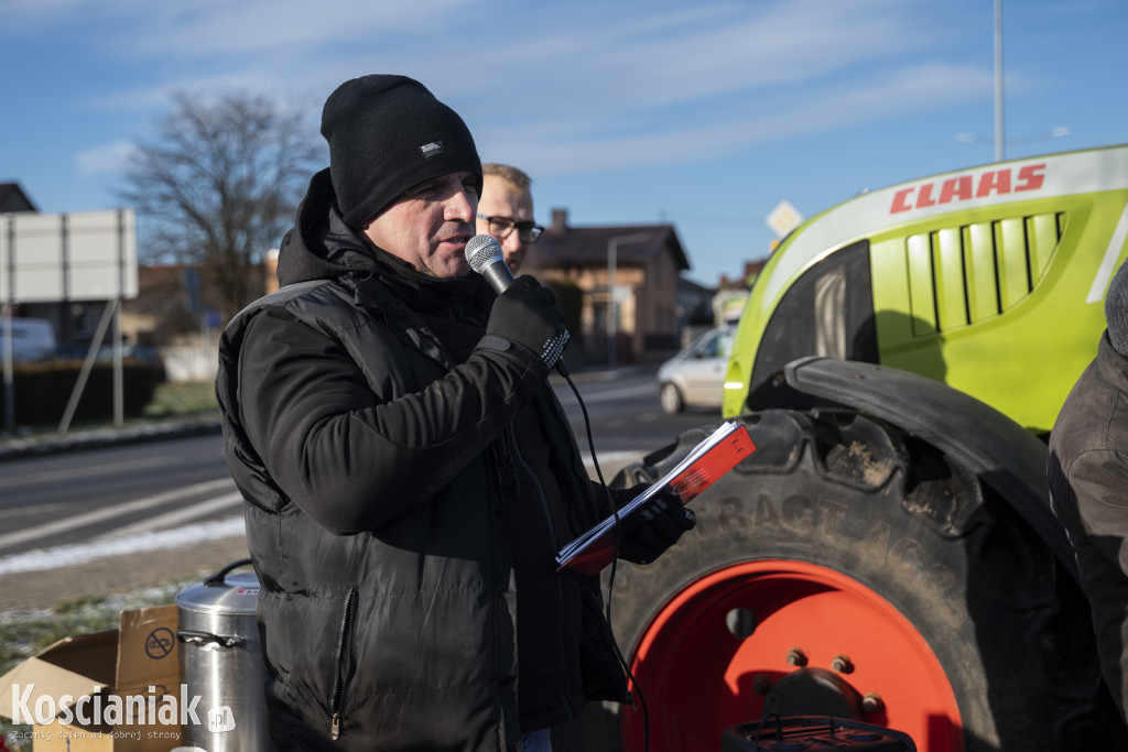 Protest rolników w Jerce