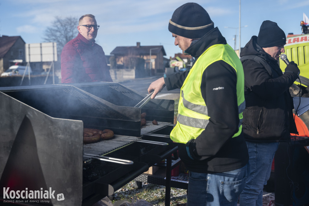 Protest rolników w Jerce