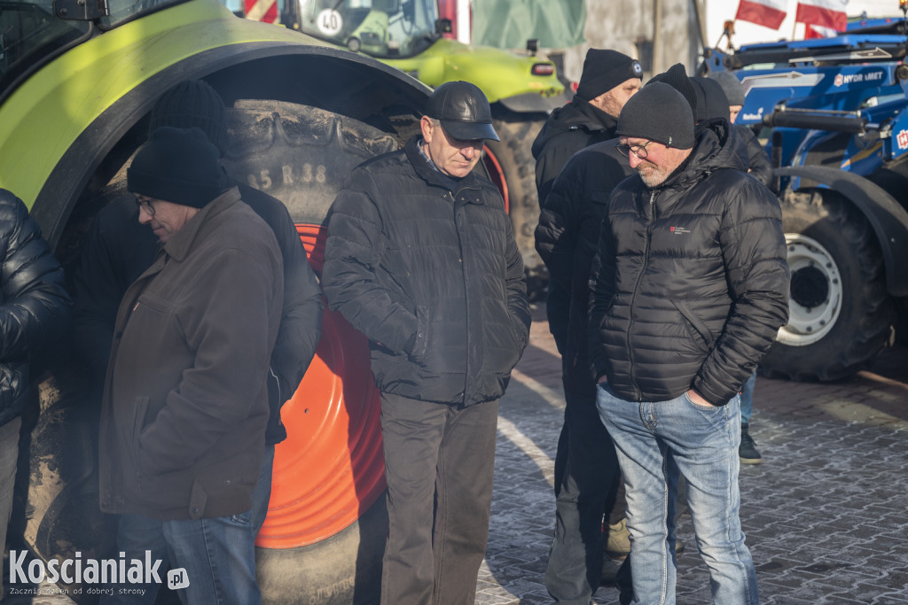 Protest rolników w Jerce