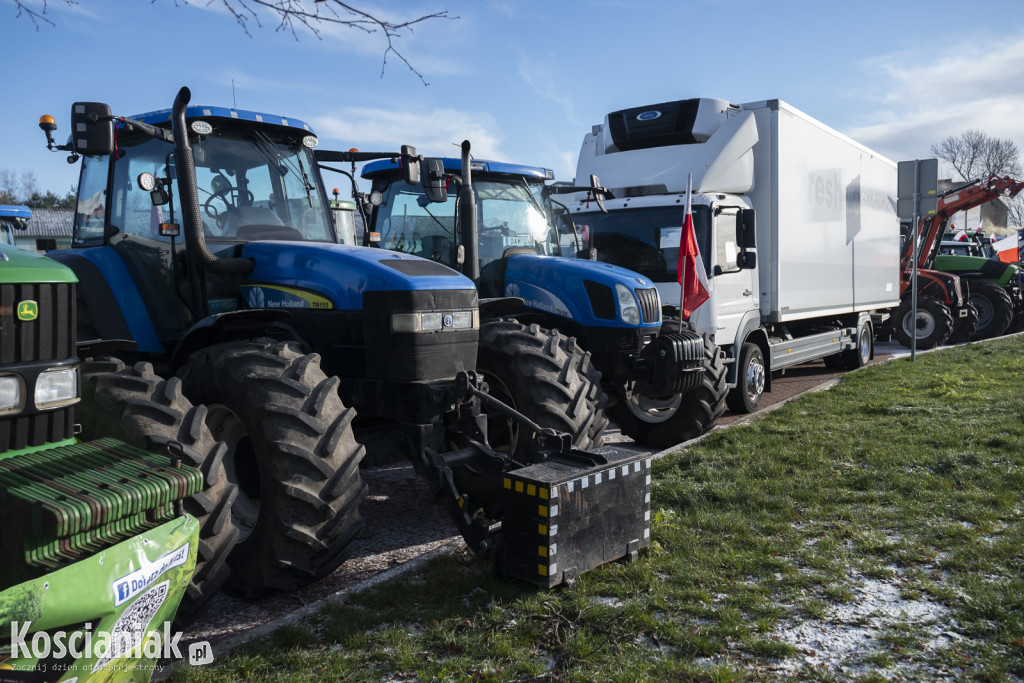 Protest rolników w Jerce