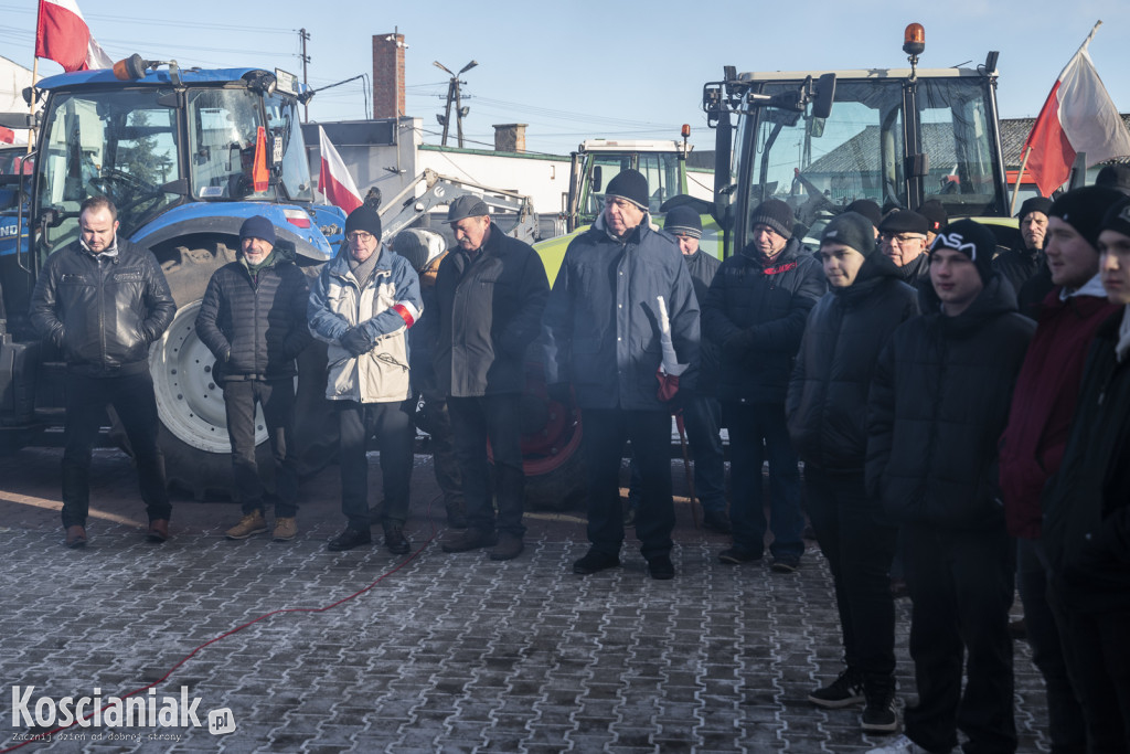 Protest rolników w Jerce