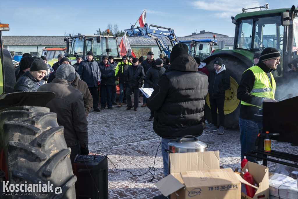 Protest rolników w Jerce