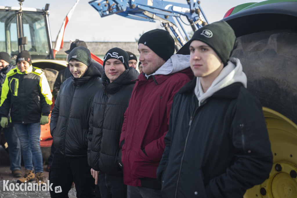 Protest rolników w Jerce