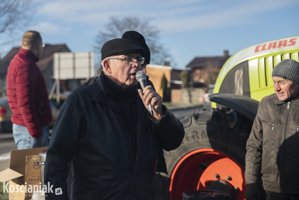 Protest rolników w Jerce